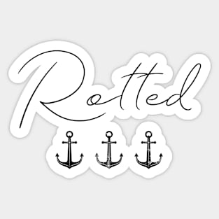 Rotted || Newfoundland and Labrador || Gifts || Souvenirs || Clothing Sticker